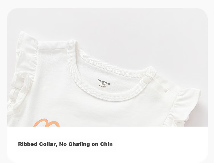 Balabala Baby Toddler Short Sleeve Set 2026 Summer Girls T-Shirt and Pants Two-Piece Children's Day Gift Sweet Girl 7