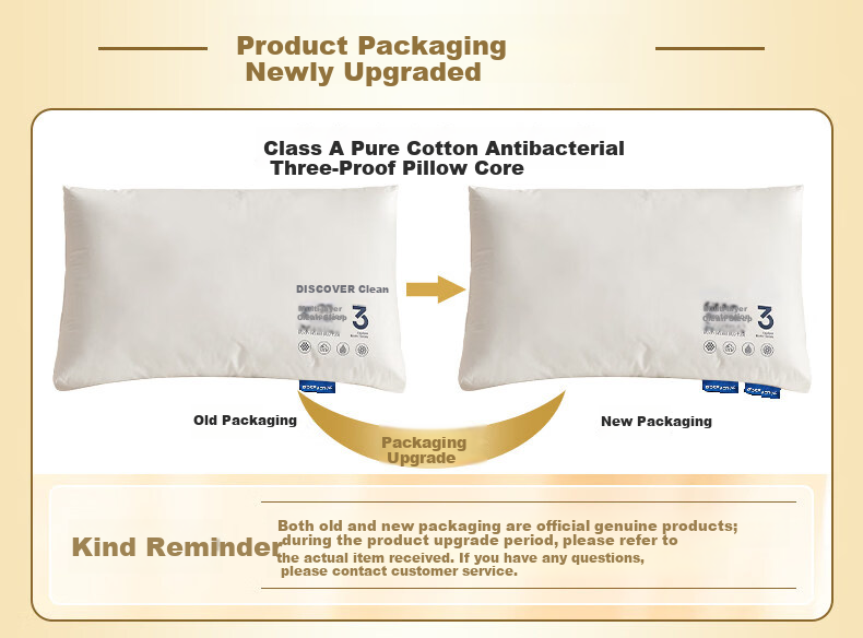 Eve's Elegance [Three-Proof] Five-Star Hotel Pillow Adult Cervical Support Deep Sleep Men's Pillow Core Single Piece 25