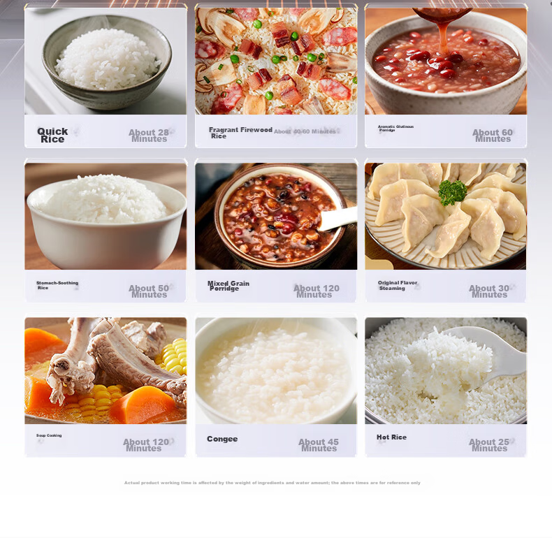 Midea Petal Pro 2.0 IH Heating Rice Cooker 4L Pure Titanium 0 Coating Firewood Rice Tempered Glass Electric Rice Cooker MB-40HB9T [ZMD Peace of Mind Series] 17