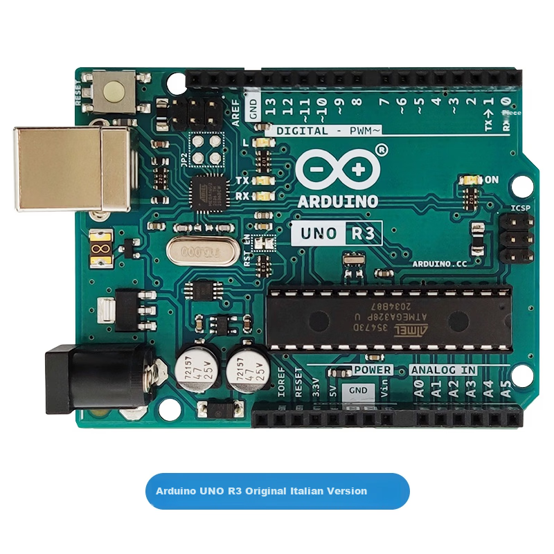 ARDUINO Development Board Arduino UNO R3 AVR Microcontroller Main Board Original Italy USB Programming Support Digital I/O PWM Analog I/O