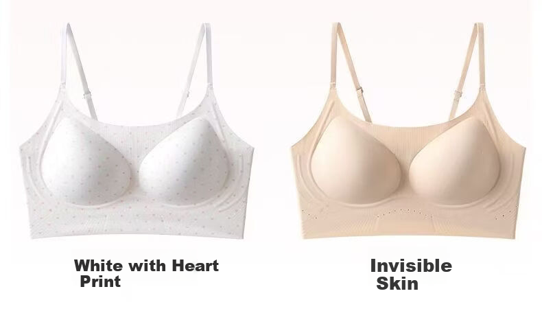 Meishianxuan High School Girls Shaping Bra Youth Development Thin Strap Three-Stage Printed Underwear for Junior High Students 23