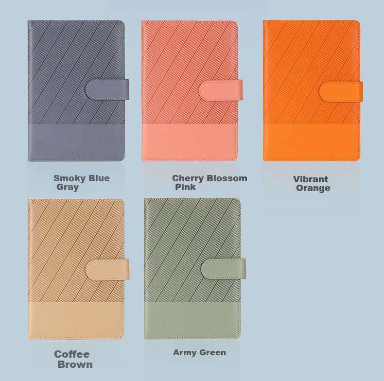 Zhongjian Stationery A5 Notebook Fashion Simple Thickened Student Customizable Orange 5