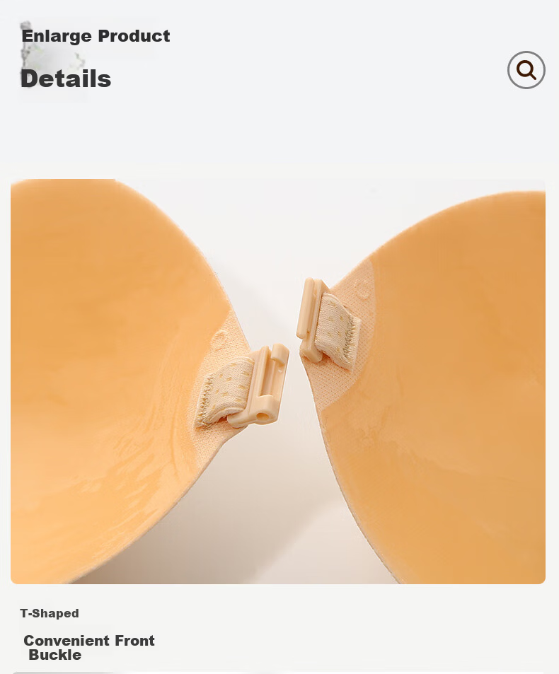 Jingshuran JD Private Label Shu Invisible Breast Lift Adhesive Pads Mango Cup Skin Color B 8