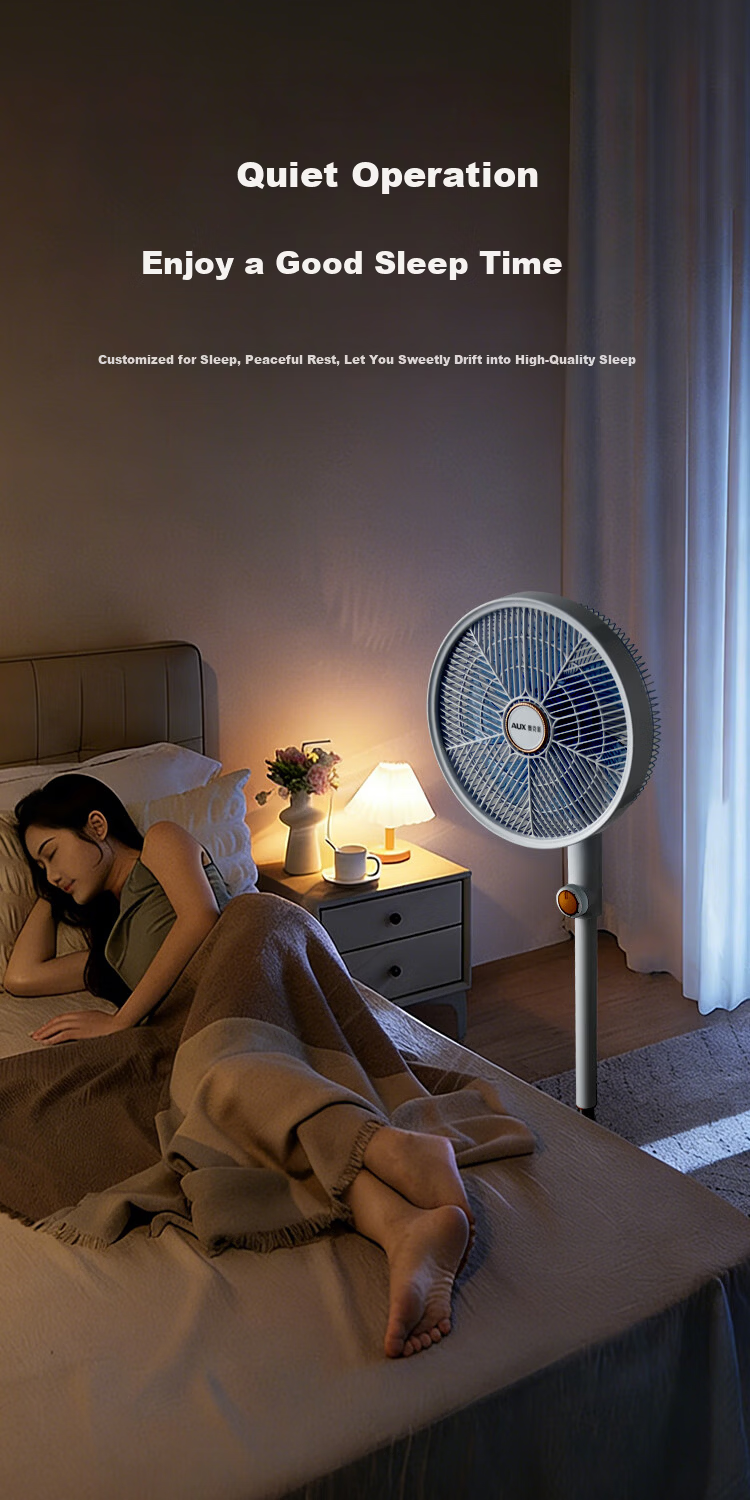 AUX Electric Fan/Floor Fan/AC Fixed Frequency Home 7-Blade Circulating Air/Energy-Saving Gentle Breeze Electric Fan/Floor Fan FS-30-A1211 6
