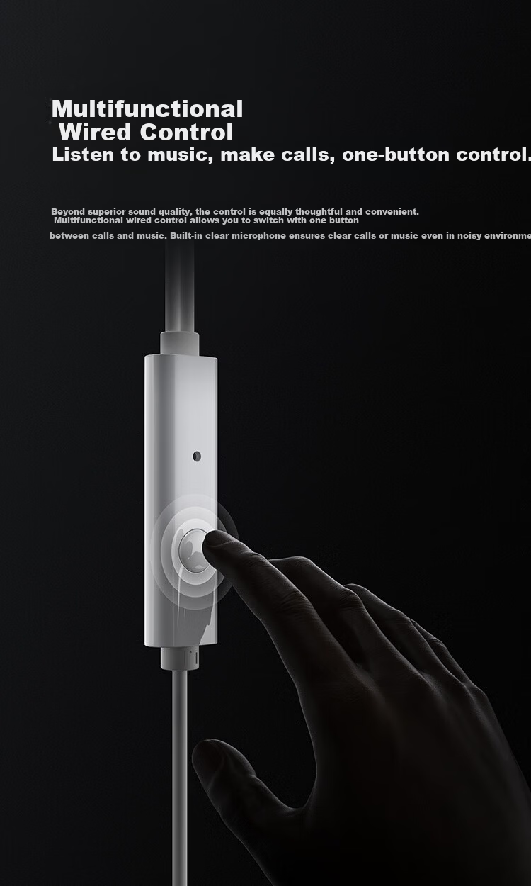 Vivo Audio Earphones White Type-C Connector 4