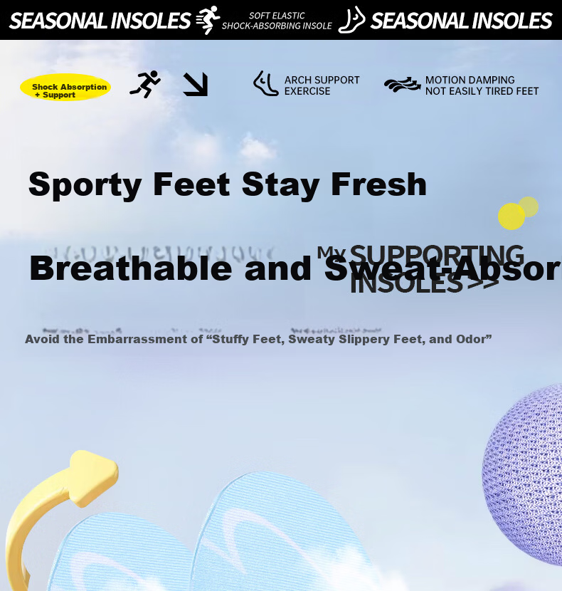 3AnGnI Shell TPU Arch Support Insoles Sports Shock Absorption Comfortable Resilient Antibacterial Men's and Women's Footwear Inserts 15