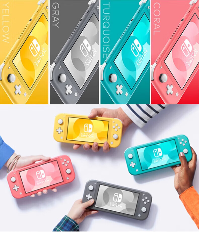 Nintendo Switch Lite Mini Handheld Console Singapore Edition Lightweight Portable Easy-to-Use Gaming Handheld Blue 8
