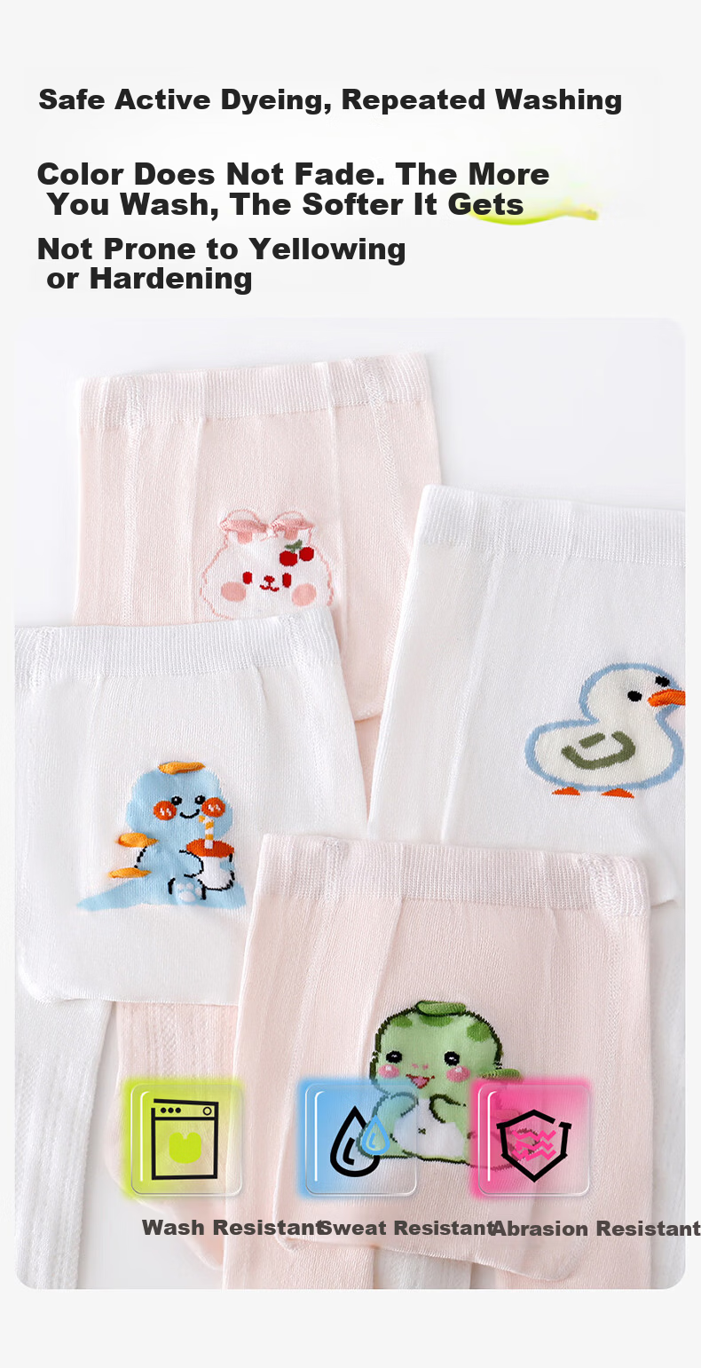 Langsha Baby Tights Toddler Cotton Summer Thin Pantyhose Anti-Mosquito Children's Leggings 11