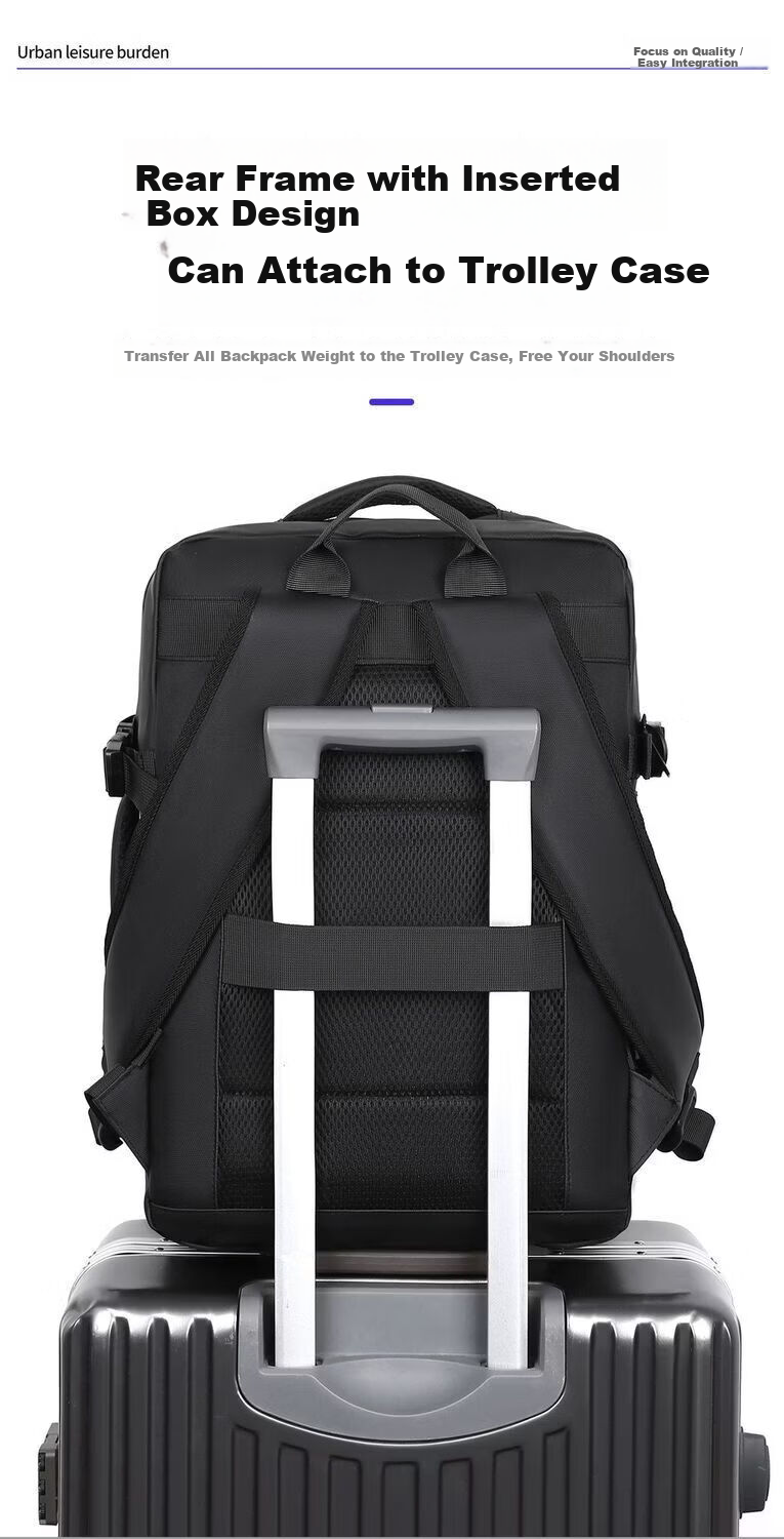 Warrior Large Capacity Men's Backpack Student School Bag Commuter Casual Business Travel 15.6-inch Laptop Backpack 15