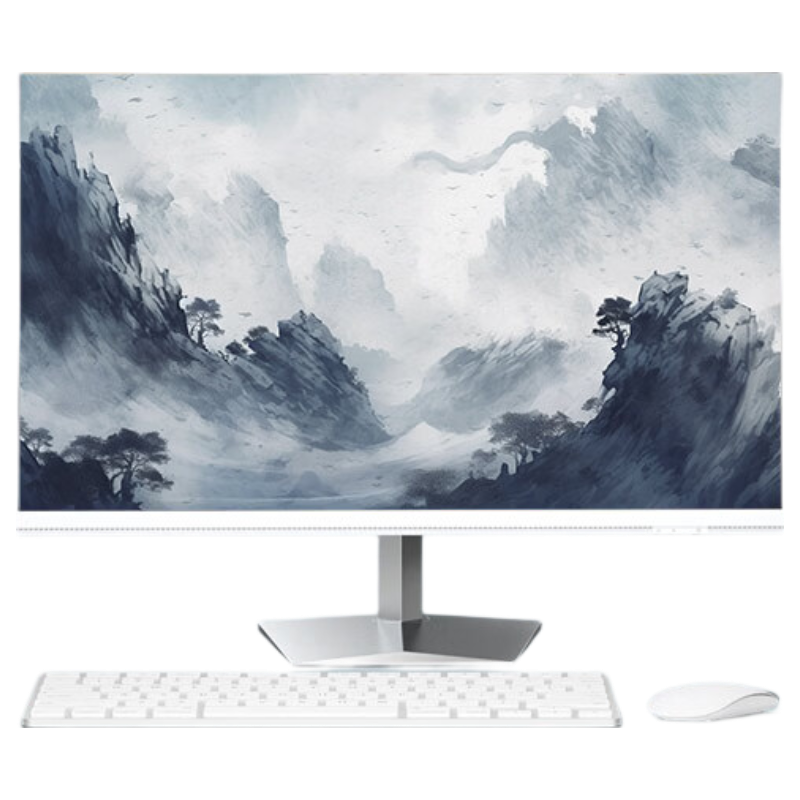 Acer Extraordinary GO White 27-inch All-in-One Desktop Computer 2K Screen OpenClaw Intel i5-12450H 16GB RAM 512GB SSD Custom Edition for Office and Home Use