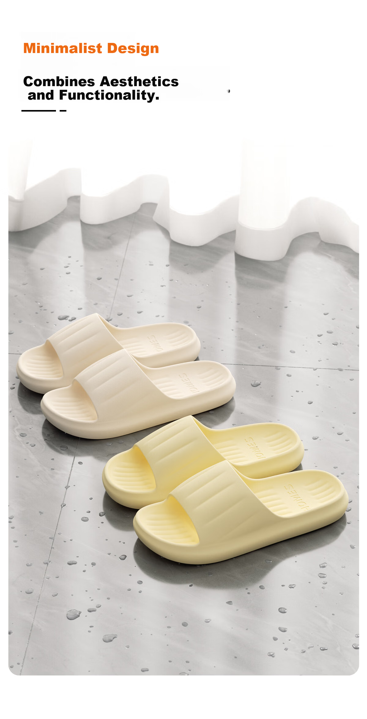 TZLDN Non-Slip Slippers for Men Summer 2026 New Indoor Home Bathroom Odor-Resistant Couple's Soft Sole Cool Slippers for Women 8