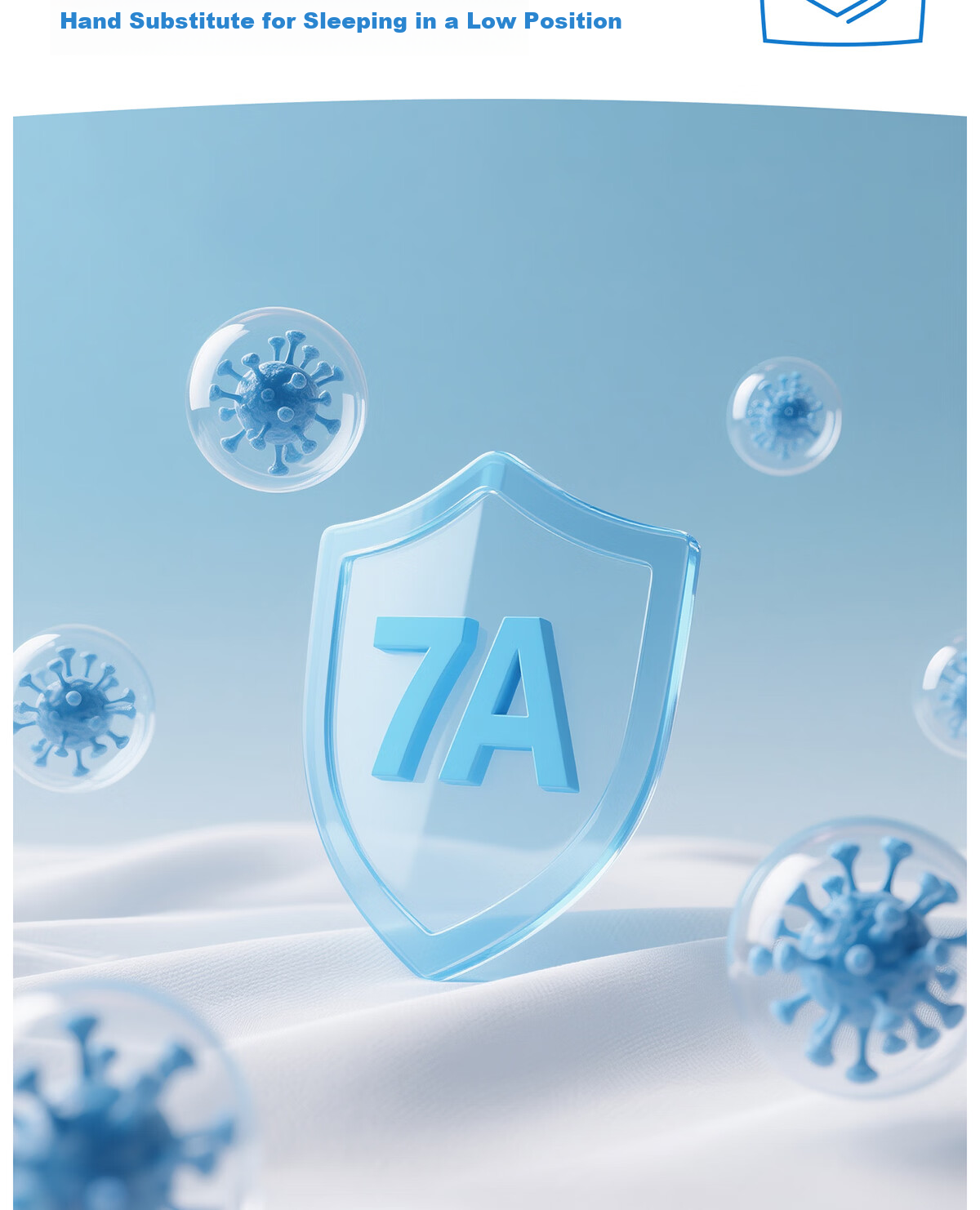 HLA 7A Antibacterial Knitted Summer Quilt Air Conditioning Quilt Summer Cooling Quilt Core Mint Green 150*200cm 8