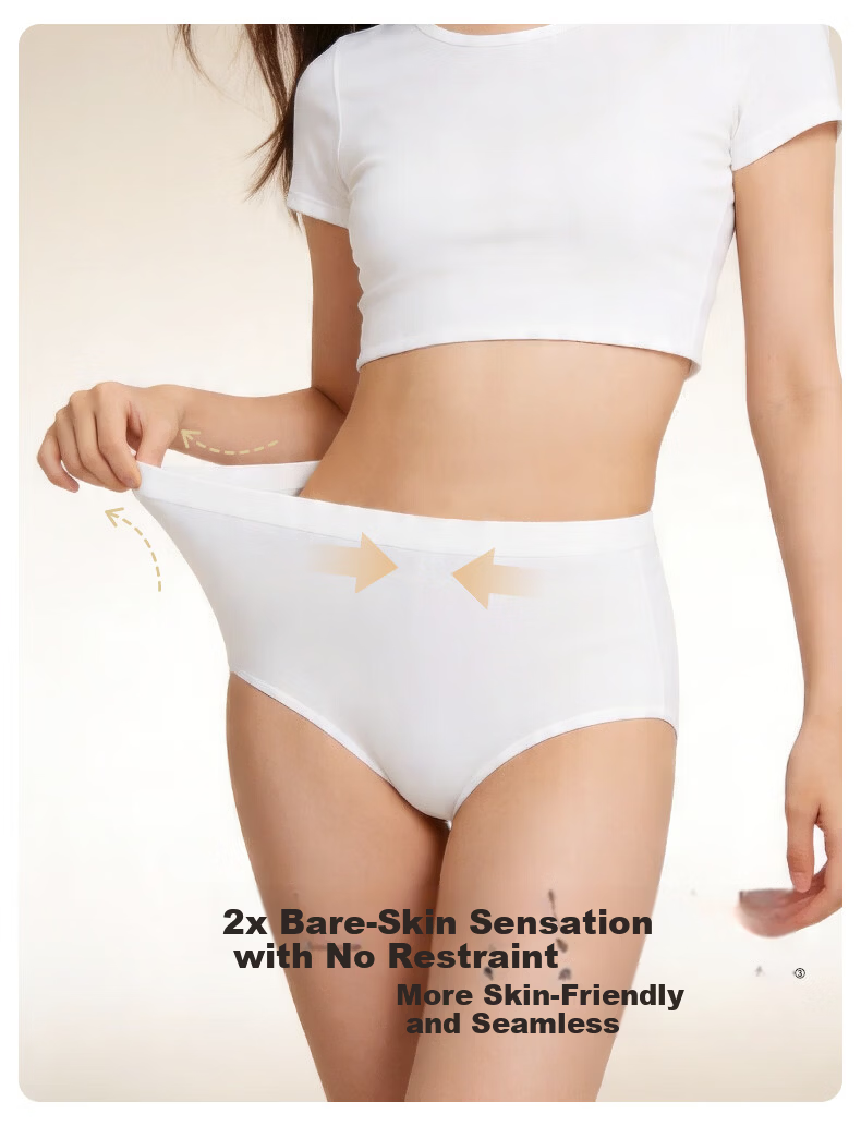 Kangaroo Doctor Disposable High-Waist Maternity Women's Underwear Daily Use Sterilized Individually Packaged XXL Size 4 Pieces 11