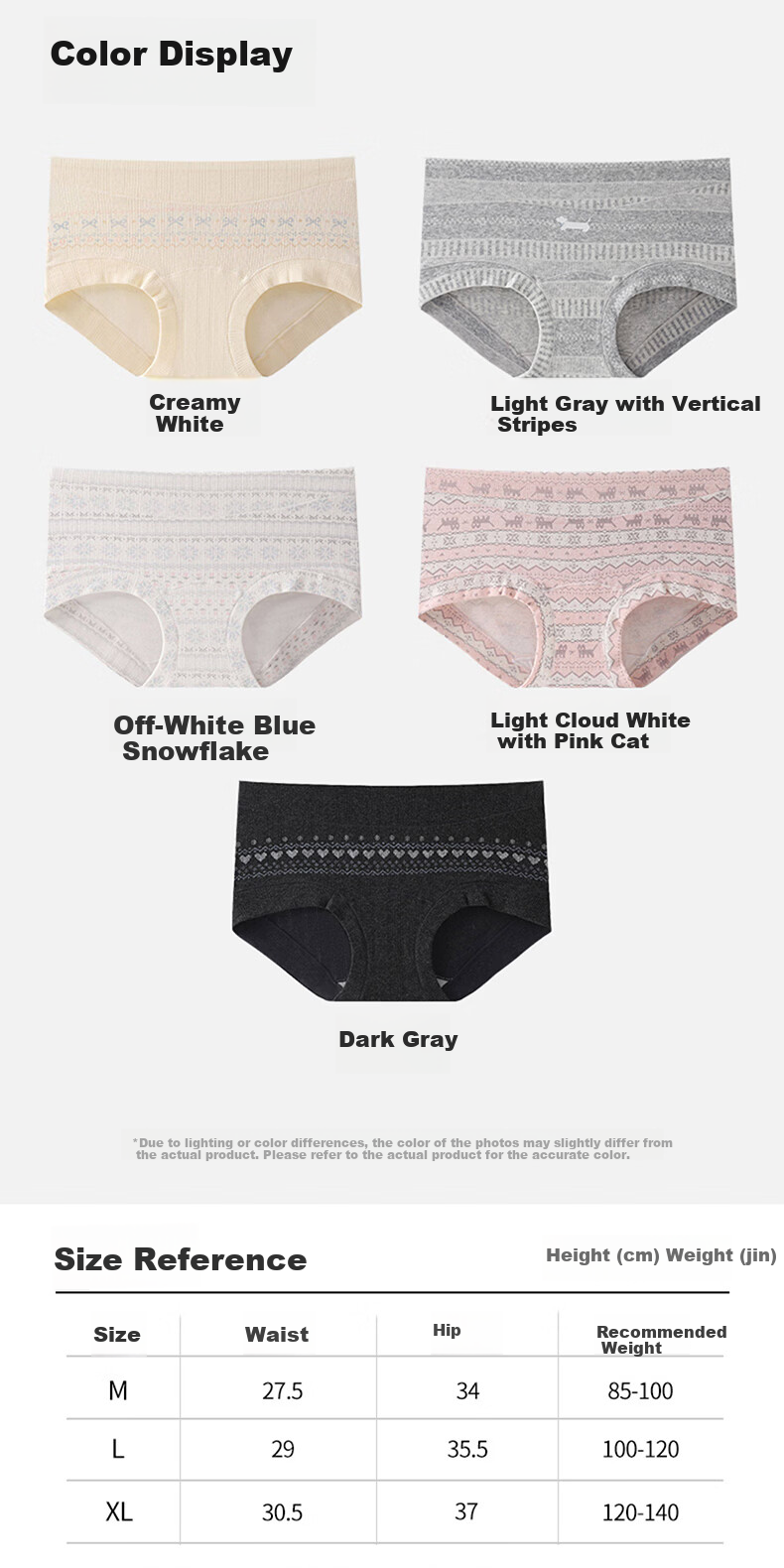 Miiow Fair Island Women's Cotton Antibacterial Gusset Boxer Briefs Soft Breathable Cute Hip-Hugger Shorts 13