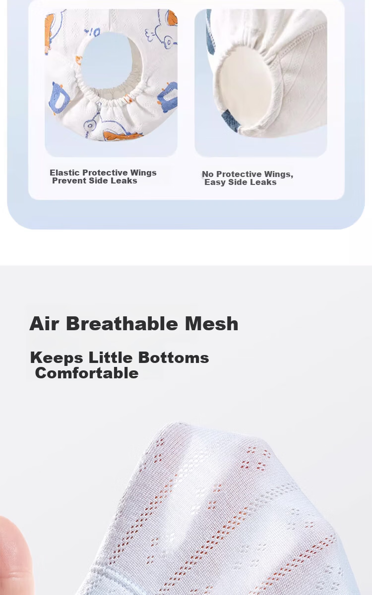 Kidsneed Baby Training Pants Potty Training Leak-Proof Washable Unisex Diaper Pants Waterproof Underwear 7