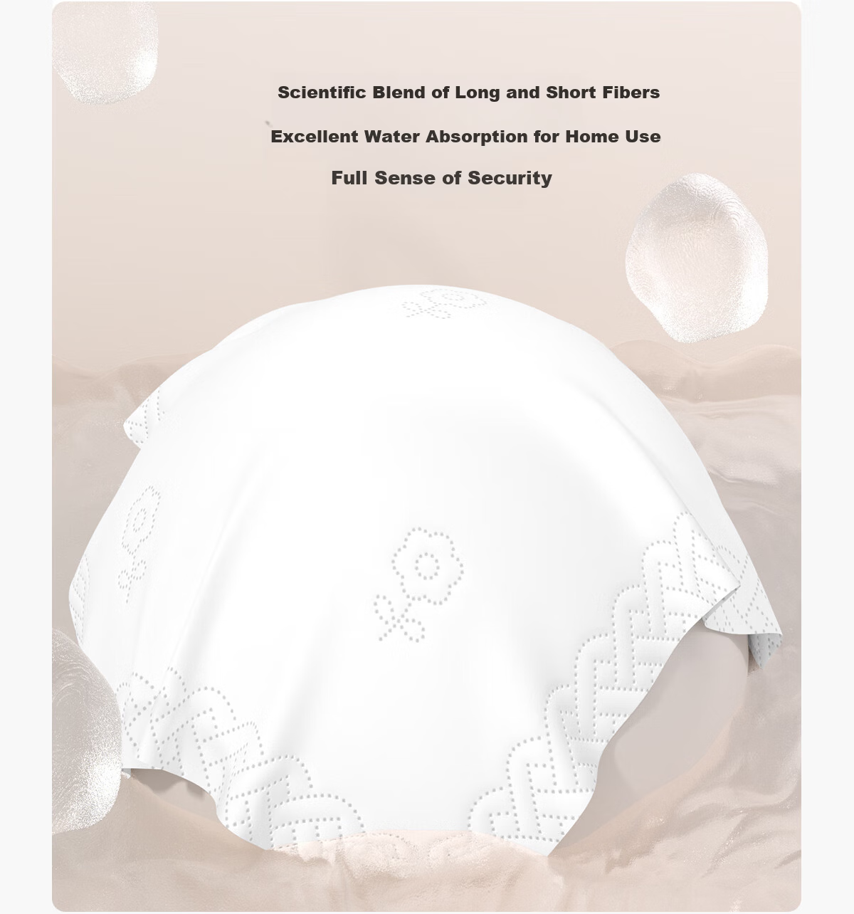 Manhua Lucky Clover 4-Ply Tissue Paper 280 Sheets * 30 Packs Bulk Household Napkins Toilet Paper Hand Towels 7