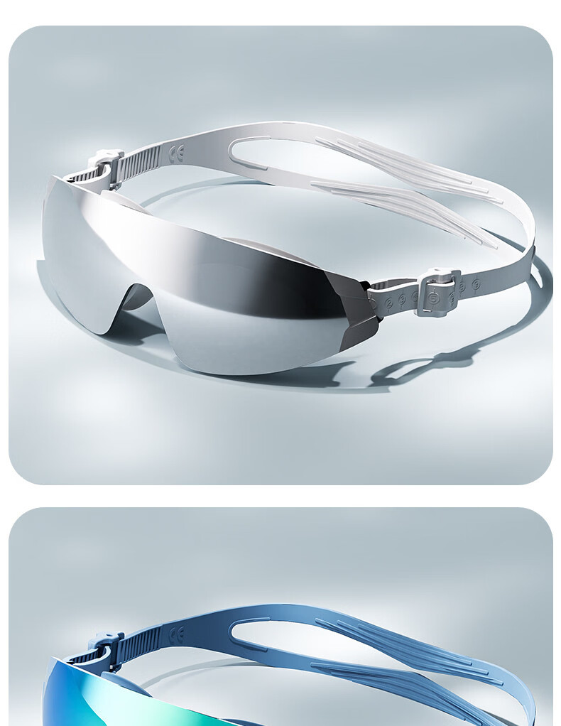 ANTA Water Eye Swimming Goggles Unisex HD Waterproof Anti-Fog Prescription Professional Frameless Butterfly Swimming Glasses 11