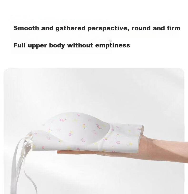Meishianxuan High School Girls Shaping Bra Youth Development Thin Strap Three-Stage Printed Underwear for Junior High Students 12