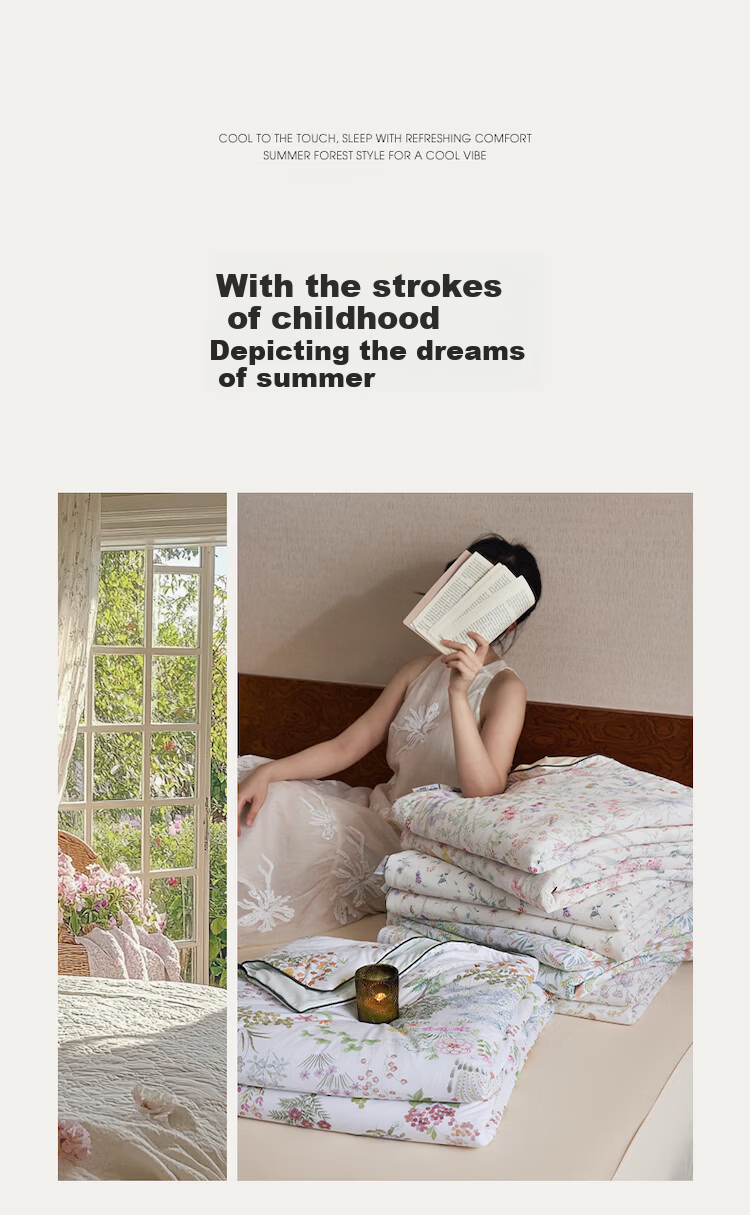 LIIESEN 【Japan Original】COOLME Cooling Air-Conditioned Quilt Core Antibacterial Single Summer Quilt 2.0 2