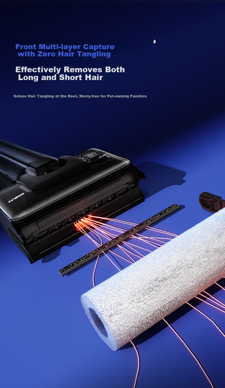 Tineco StationView Auto Water Supply and Drainage Flat Base Floor Washer and Sweeper with Full Chain Self-Maintenance Transparent Space Station Price Protection 618 20