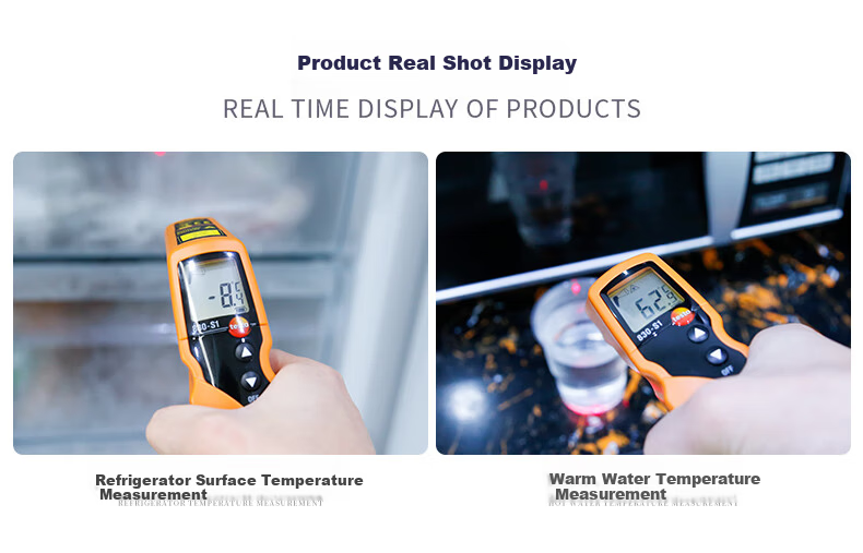 Testo Infrared Thermometer TESTO830S1 Industrial Temperature Gun Handheld Electronic Temperature Meter for Object Temperature Measurement 10