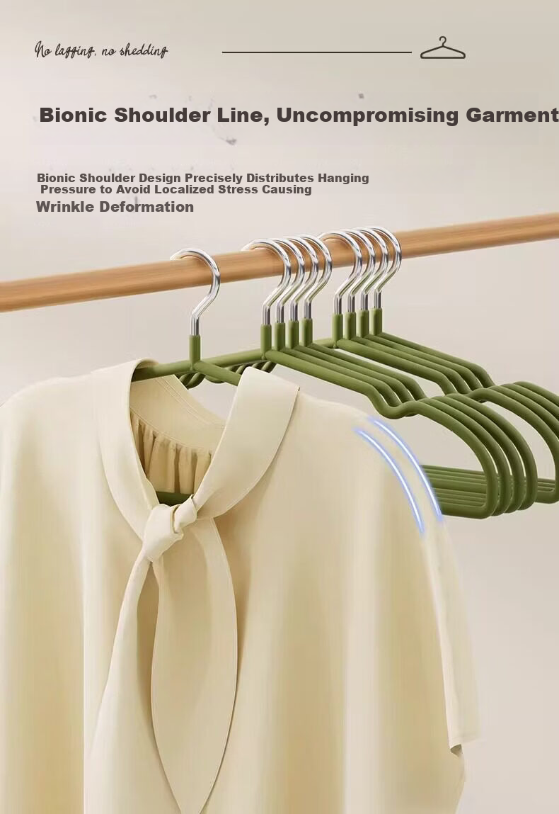 Fan Ye 20-Pack Children's Resin Hangers Baby Non-Marking Non-Slip Household Clothes Hangers Baby Clothes Drying Rack 2