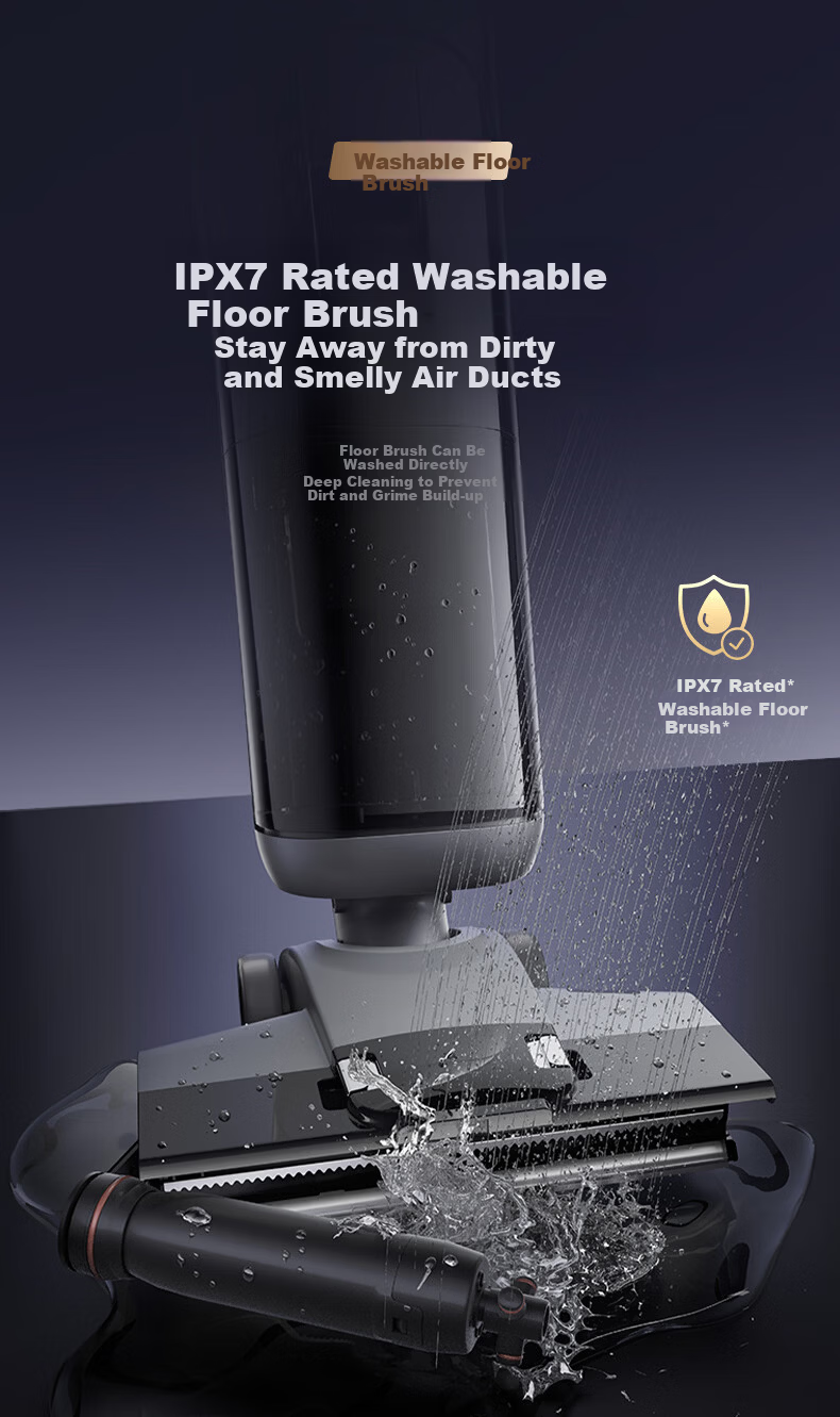 Westinghouse T40 Ultra Multi-Function Floor Washer 26KPa Strong Suction Vacuum Mop Cleaner Robot with Automatic Cleaning and Sterilization Slim Design 23