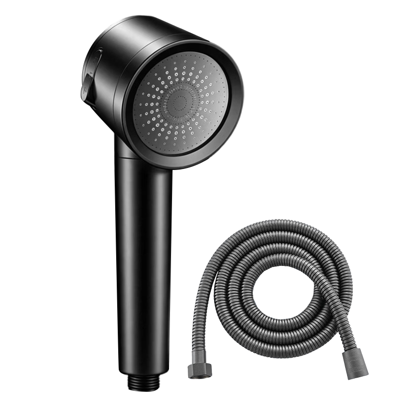 X-GRKE Seiko High-Pressure Shower Head Set with Hose, Three-Mode Massage Spray
