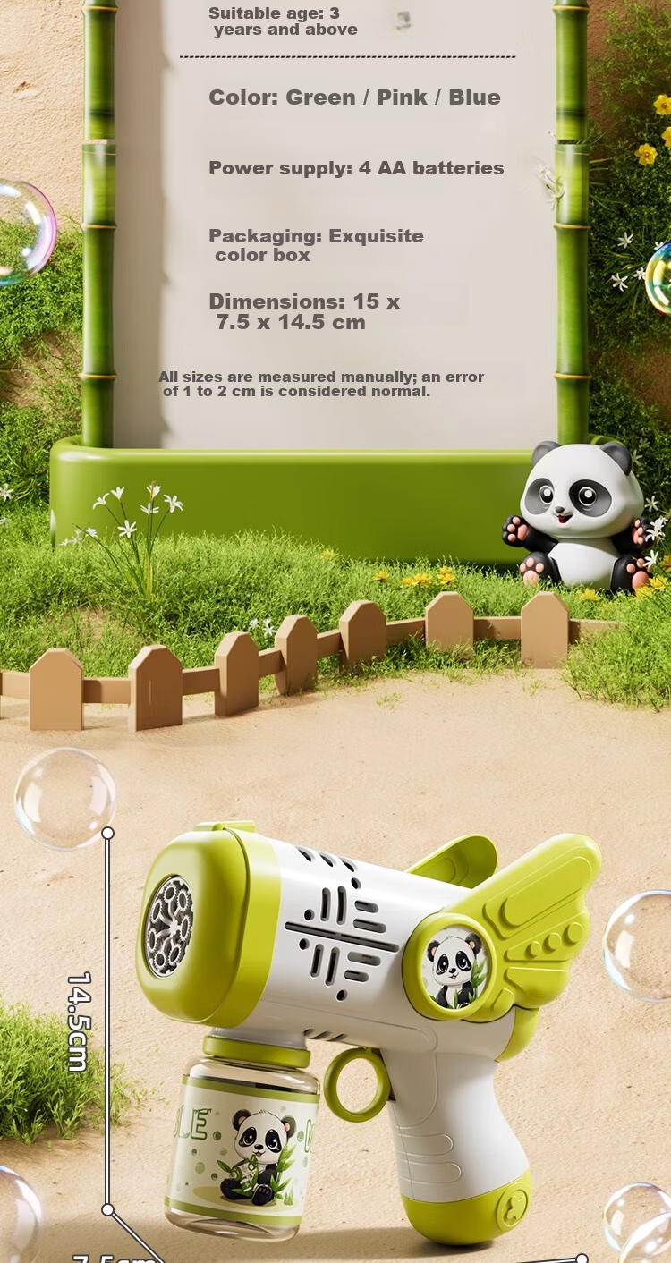 Guou Kids Cute Cat Bubble Blower Machine Electric Automatic Toy for Girls Children's Day Gift 14