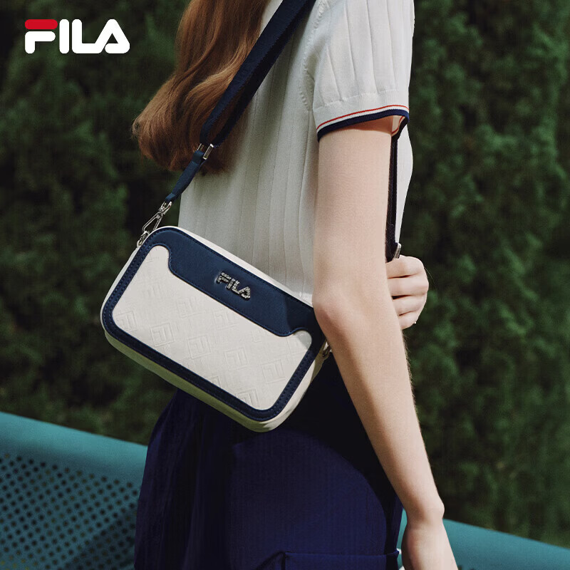 FILA Official Women's Shoulder Bag 2026 Summer Fashion Casual Crossbody Small Square Bag