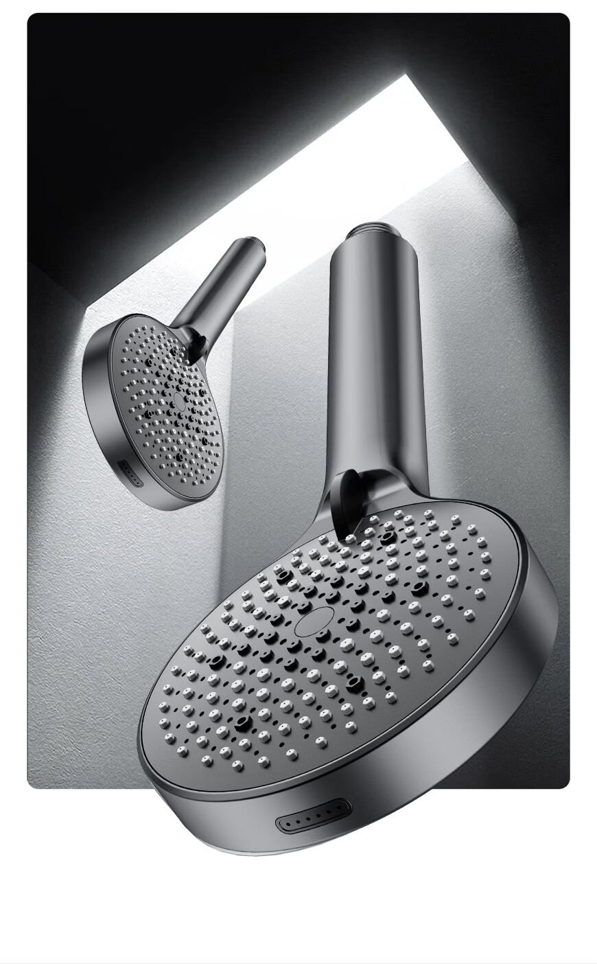 DU PONT Fortune Global 500 Company Bathroom Handheld Shower Head Set with Shower Filter Cartridge, Pack of 3 20