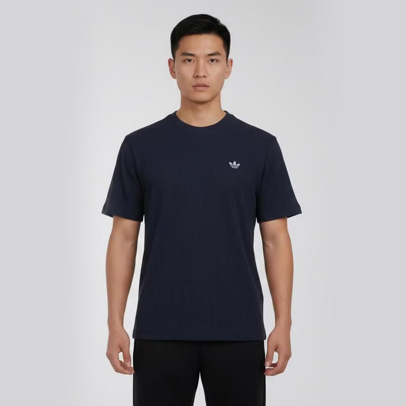 Adidas Originals Men's ESS W TEE Short Sleeve T-Shirt KT2444 Dark Indigo L 2