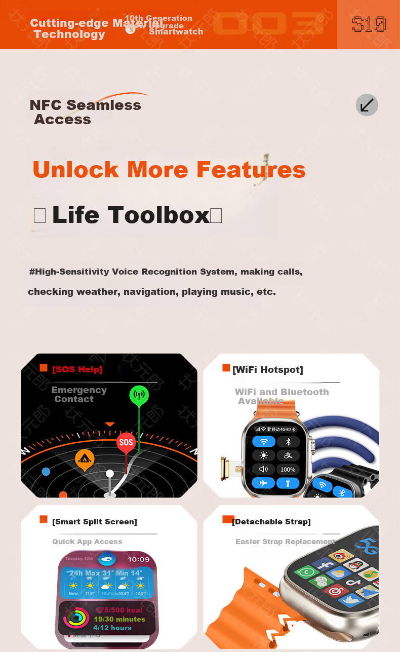 Dosmet Kids Smart Learning Phone Watch Student Teenager Middle High School 6-12 Years Old SIM Card Sports Watch 21