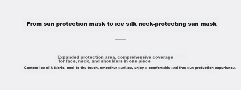 MISSION UV Ice Silk Sunscreen Face Mask for Women Summer UV Protection Sunshade Neck Guard Breathable Full Face Sun Protection Mask for Driving and Cycling 2