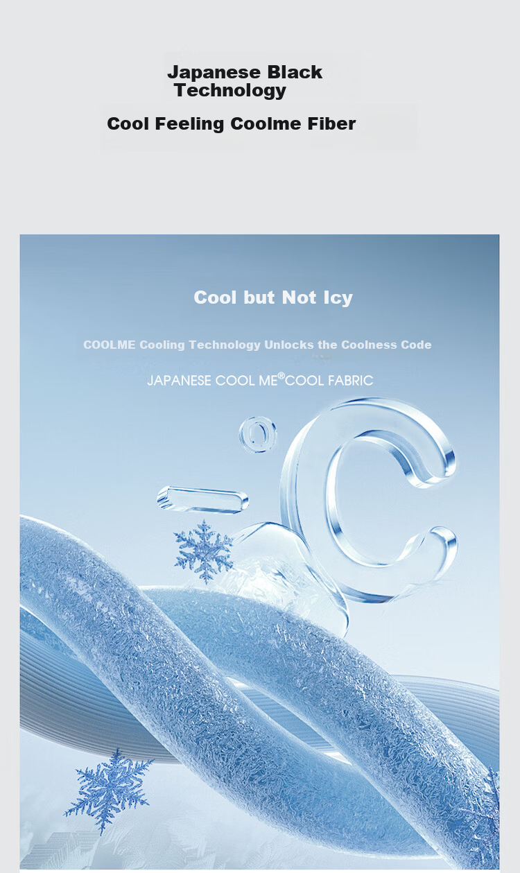 LIIESEN 【Japan Original】COOLME Cooling Air-Conditioned Quilt Core Antibacterial Single Summer Quilt 2.0 5