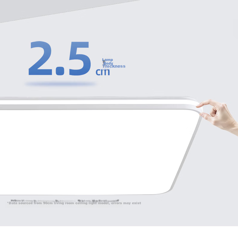 Dell Modern Minimalist Ceiling Light Ultra-Bright LED Eye-Care Living Room Bedroom Dining Lamp Zhongshan Lighting 22