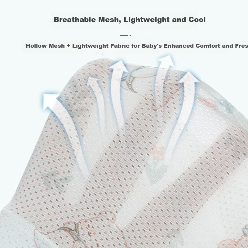 9i9 Baby Washable Diaper Pants Summer Mesh Breathable Toilet Training Pants Baby Learning Pants Leakproof Underwear 2pcs M