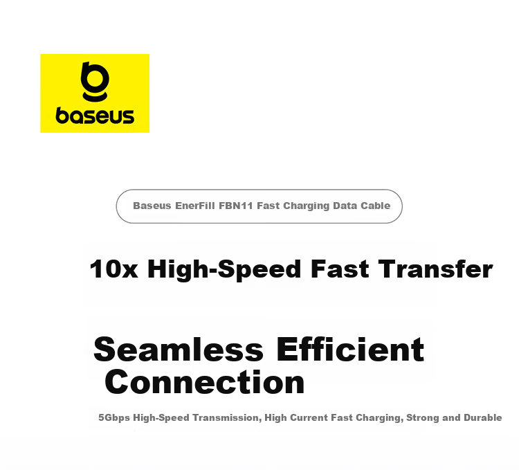 Baseus USB 3.0 Type-C Data Cable Charging Cable for External Hard Drive Transfer USB-C Compatible with Apple iPhone 17/16/15 Huawei Mobile Phone Tablet Laptop Car Short Cable 1