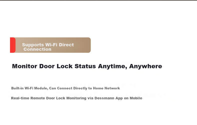 Longting Deschmann Smart Door Lock Fingerprint Password T3 (9% Off in Jiadichao Head Live Room) 15