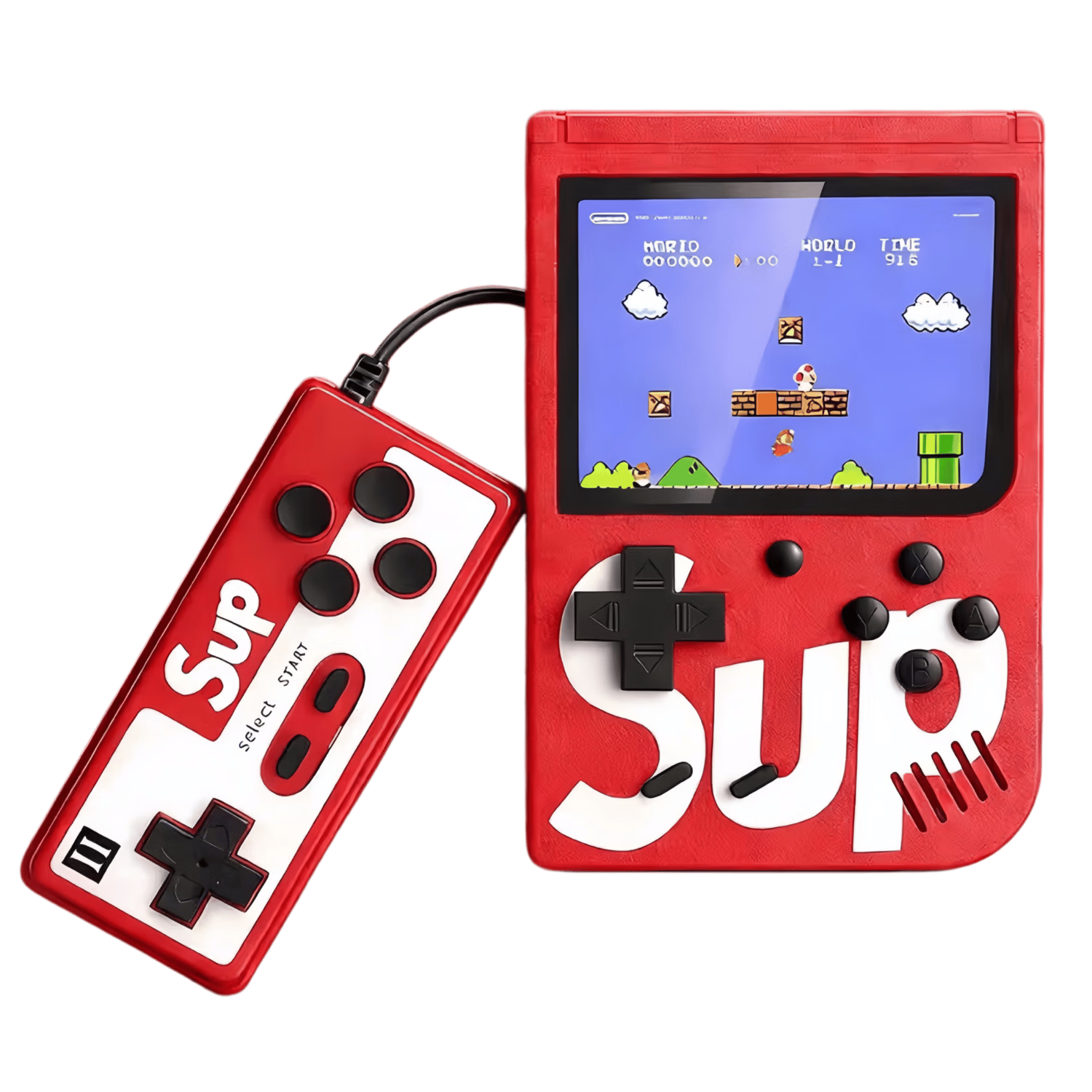 Zebra Diary Classic Retro Mini SUP Handheld Game Console Red Super Mario New Early Education Puzzle Super Mario