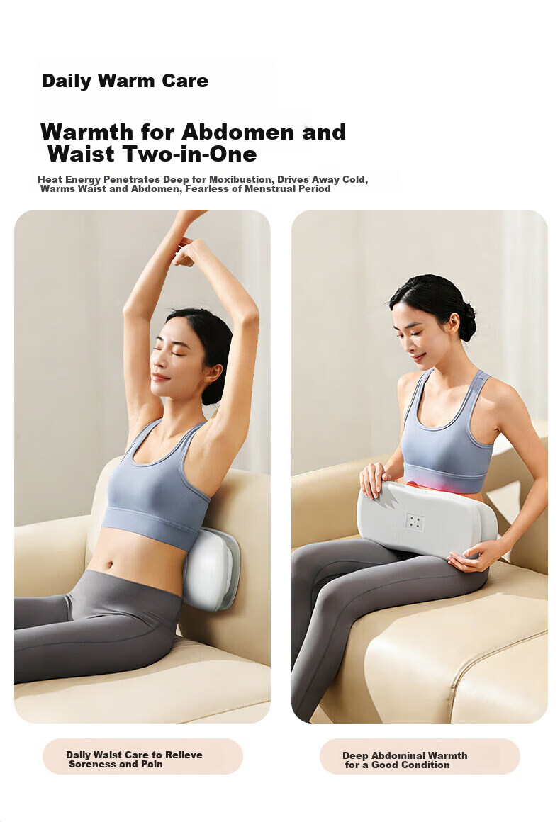 Ai Professor Full-Automatic Waist Massager Kneading Lumbar Support Spine Back Pulse Heat Vibration Relief for Lumbar Disc Herniation and Muscle Strain Gift for Parents Elderly Men and Women 13