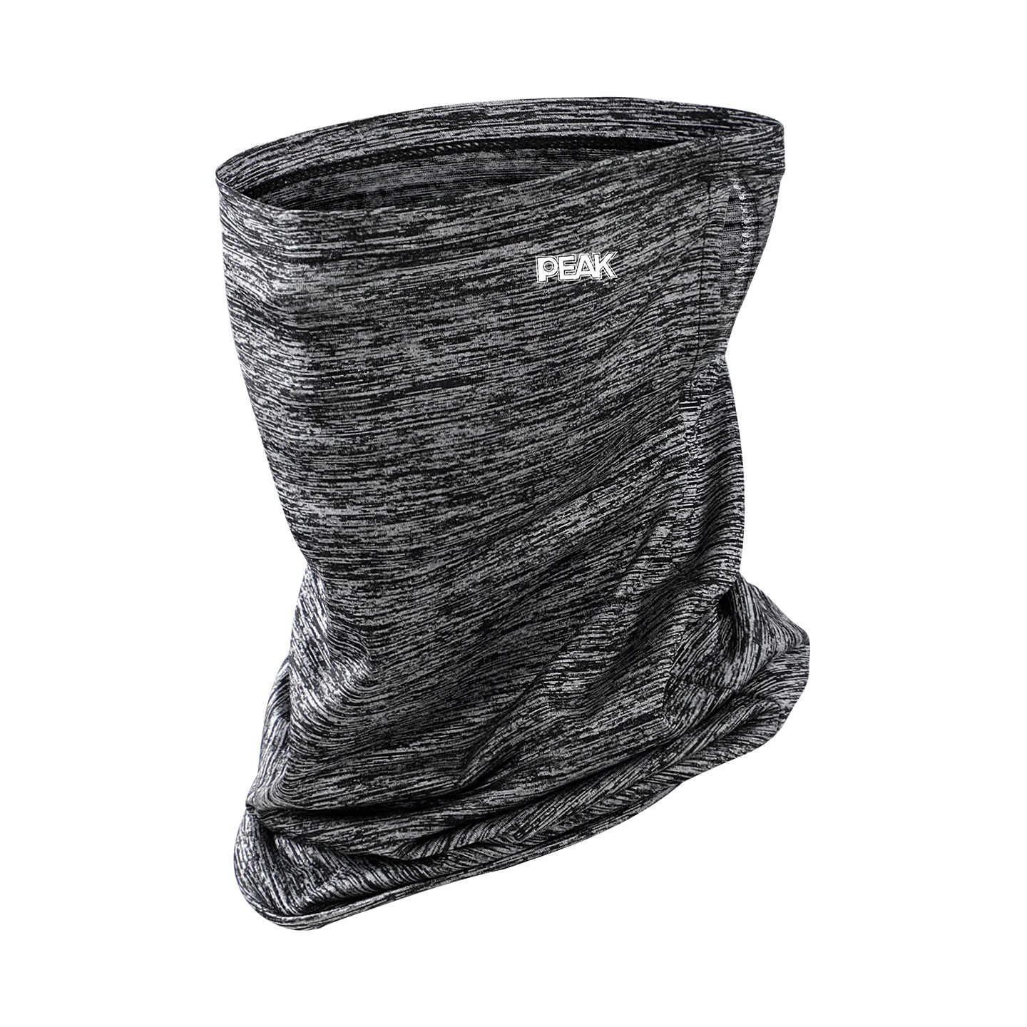 PEAK Men's Sun Protection Face Mask with Ear Loops Outdoor Mountaineering Fishing Sunshade Scarf Women's Neck Gaiter Men's Cycling Face Cover Light Gray