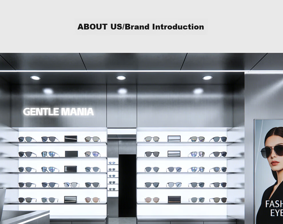 GENTLE MANIA HD Sunglasses Unisex UV Protection Outdoor Driving Large Frame Slimming Glasses 15