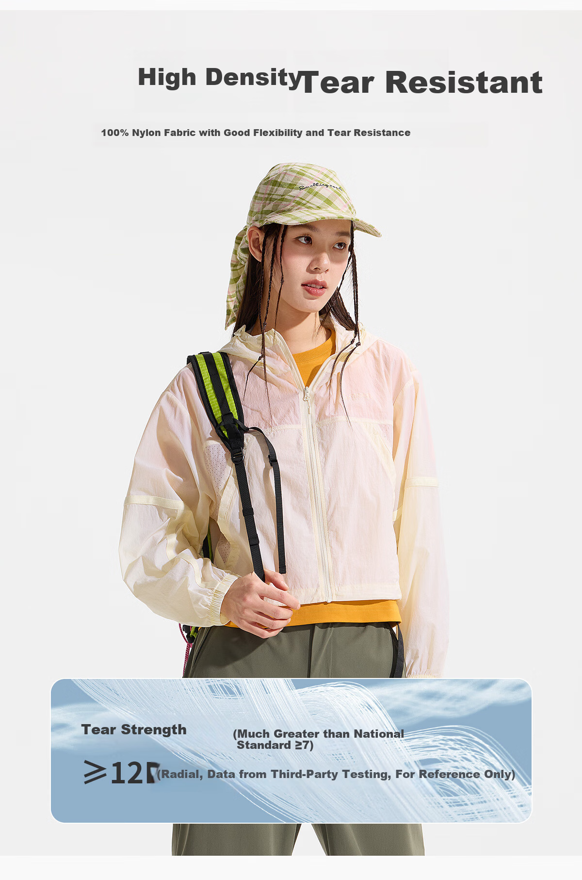 OUTDOOR PRODUCTS Women's Sun Protection Jacket 26 Spring Summer Fashion Breathable Lightweight Tear-Resistant UPF50+ Sunflower Yellow 522399 2