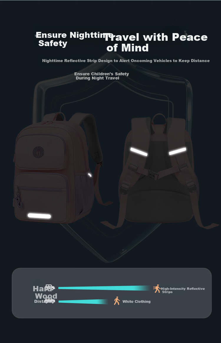 GOLF Primary School Boys Backpack Grades 1-3-6 Children's Ergonomic Large Capacity School Bag 14