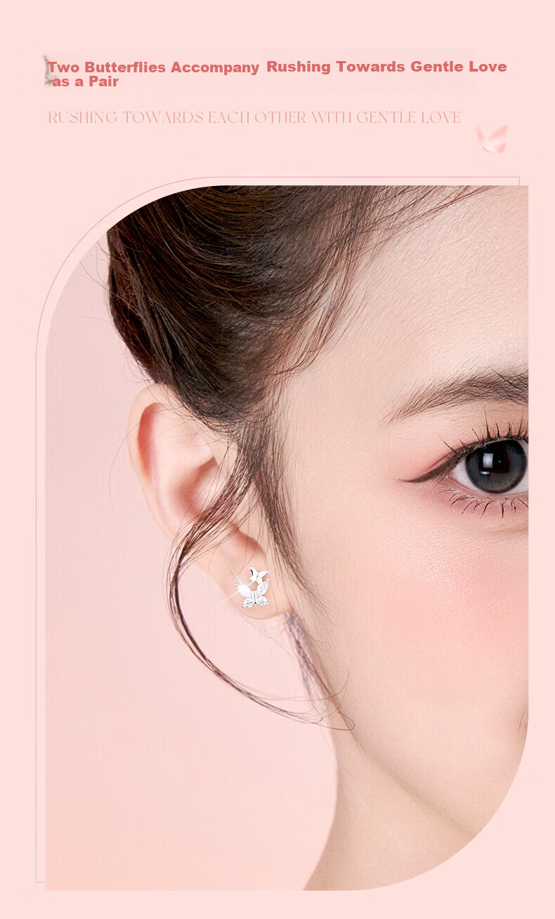 GLTEN 999 Pure Silver Earrings for Women, Elegant Lightweight Luxury Hoop, 2026 New Birthday Gift for Girlfriend and Wife 8