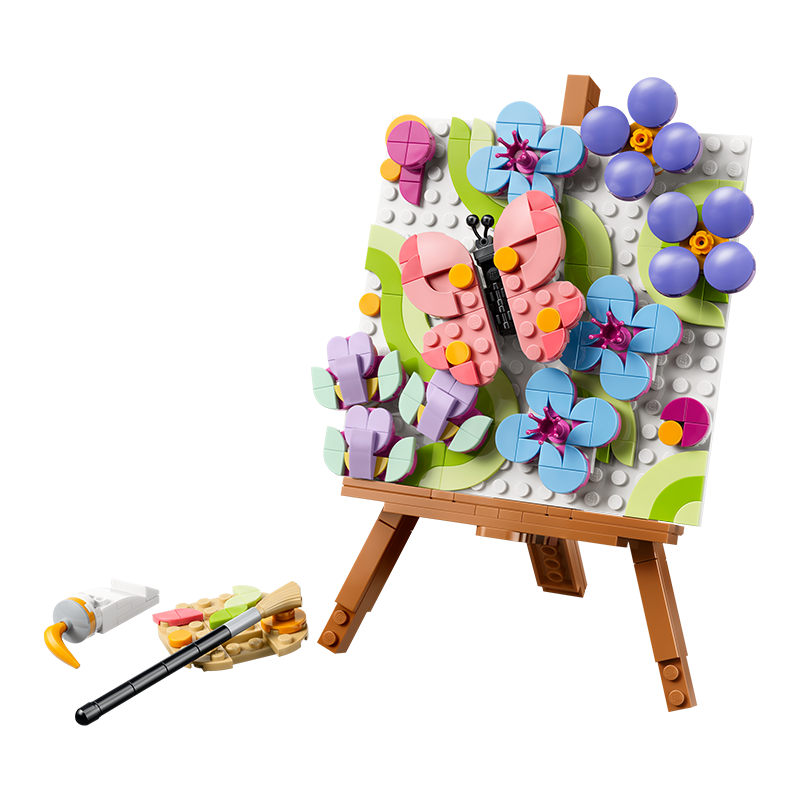 LEGO Building Blocks 31390 Floral Art Decorative Picture Kids Boys Girls Toys Birthday Gifts Home Decor Ornament
