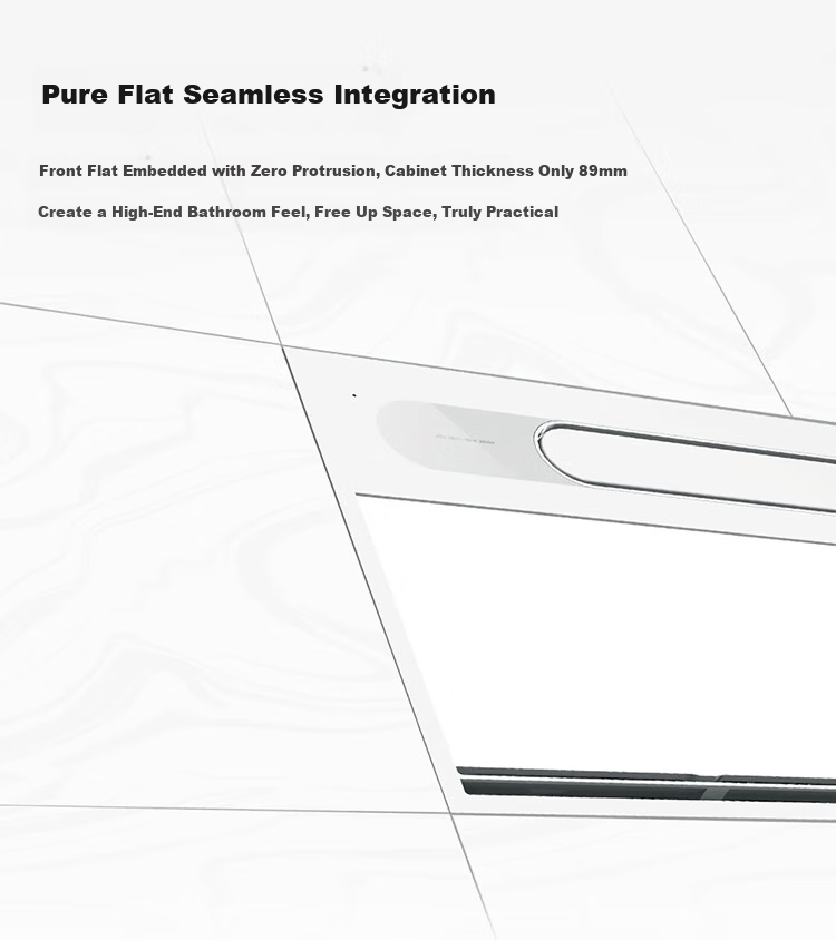 Haier 5-in-1 Bathroom Heater Fan Light Exhaust MH3W Integrated Ceiling Mounted Warm Air Ventilation Lamp 9