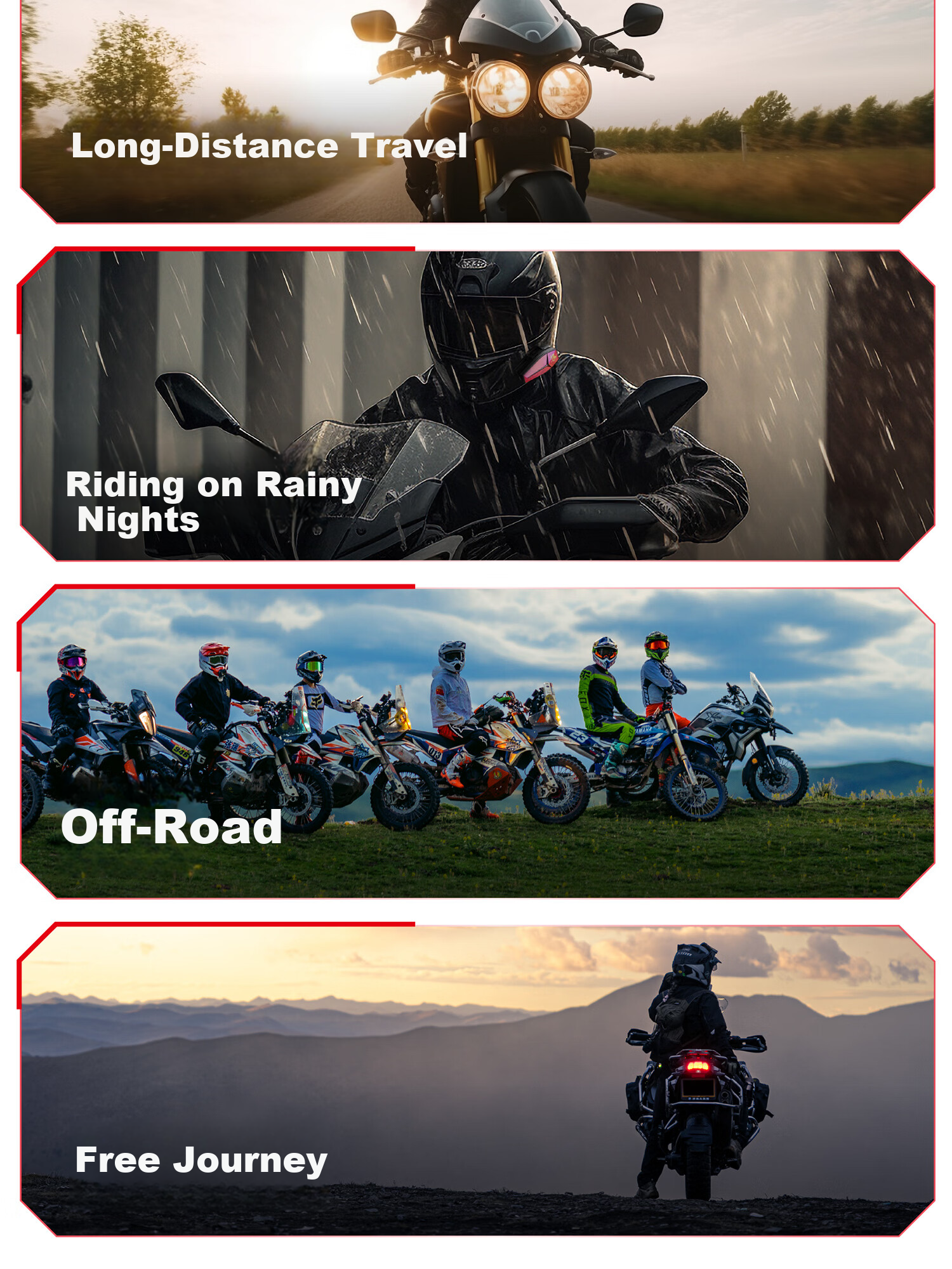 ASMAX & EVA Helmet Bluetooth Headset High-End Motorcycle Riding Professional Noise-Cancelling Evangelion Unit-02 Edition 16