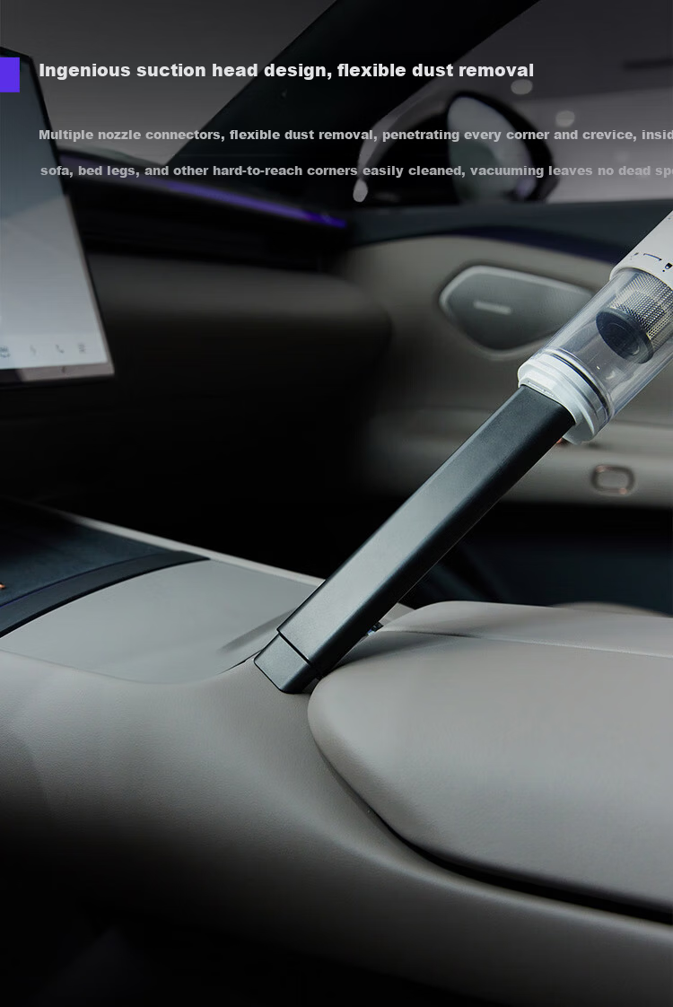 Lynk & Co [New Arrival] Wireless Handheld Car Vacuum Cleaner High Suction Portable Car Dust Blower and Vacuum Cleaner Multi-Function Car Interior Cleaner 5